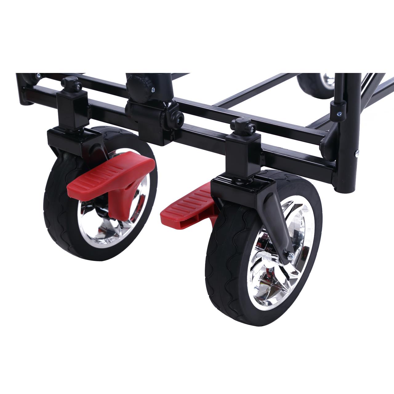FUXTEC Folding Wagon / Foldable Wagon / Trolley / Hand Cart  CT-700 Grey